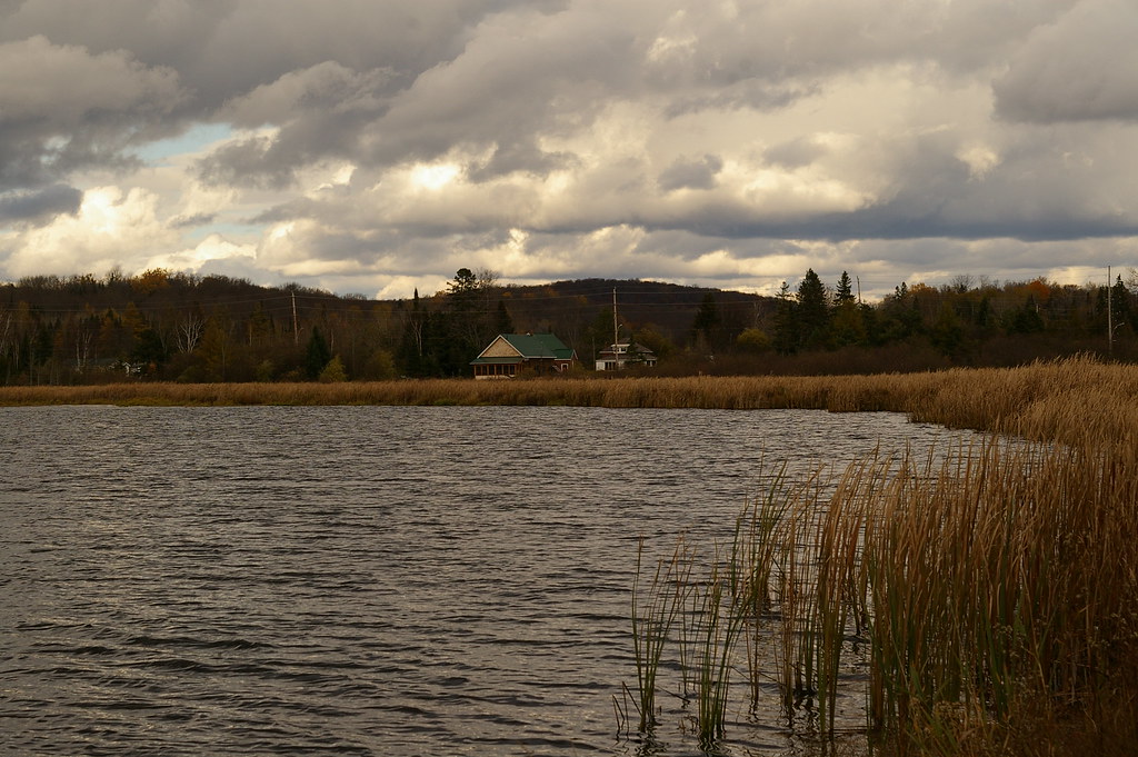 IMGP2976 View across McCue Lake of Tory Hill from the IB&O… Flickr