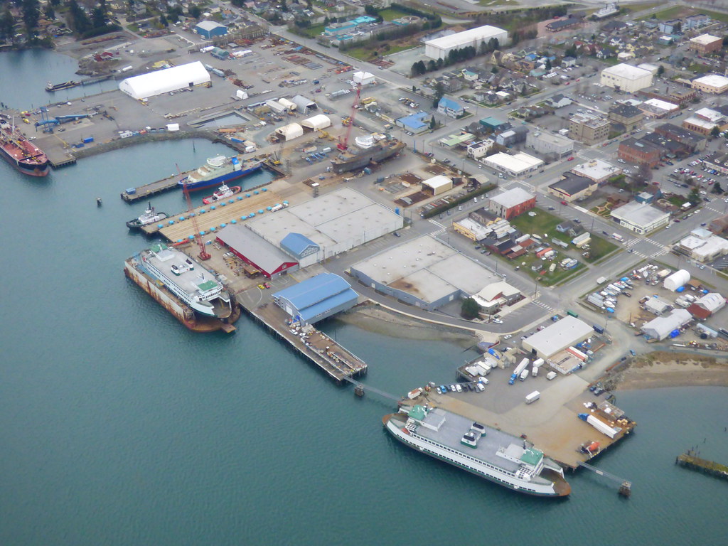 An Aerial View of Anacortes and Especially Dakota Creek … Flickr
