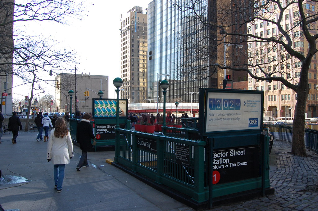 Rector Street Station and Trinity Place in Lower Manhattan… Flickr