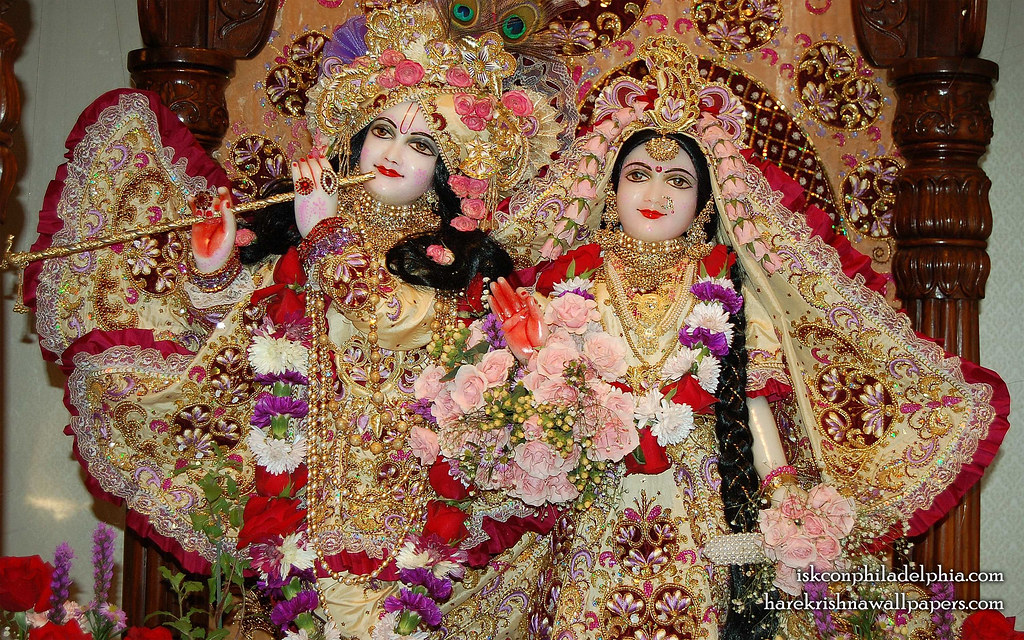 Radha Krishna Close Up ISKCON Philadelphia Flickr