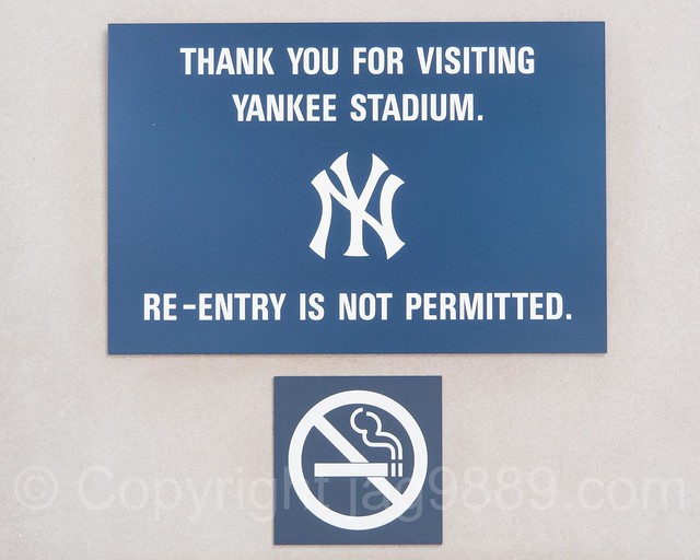 Smoke Free Yankee Stadium, The Bronx, New York City a photo on Flickriver