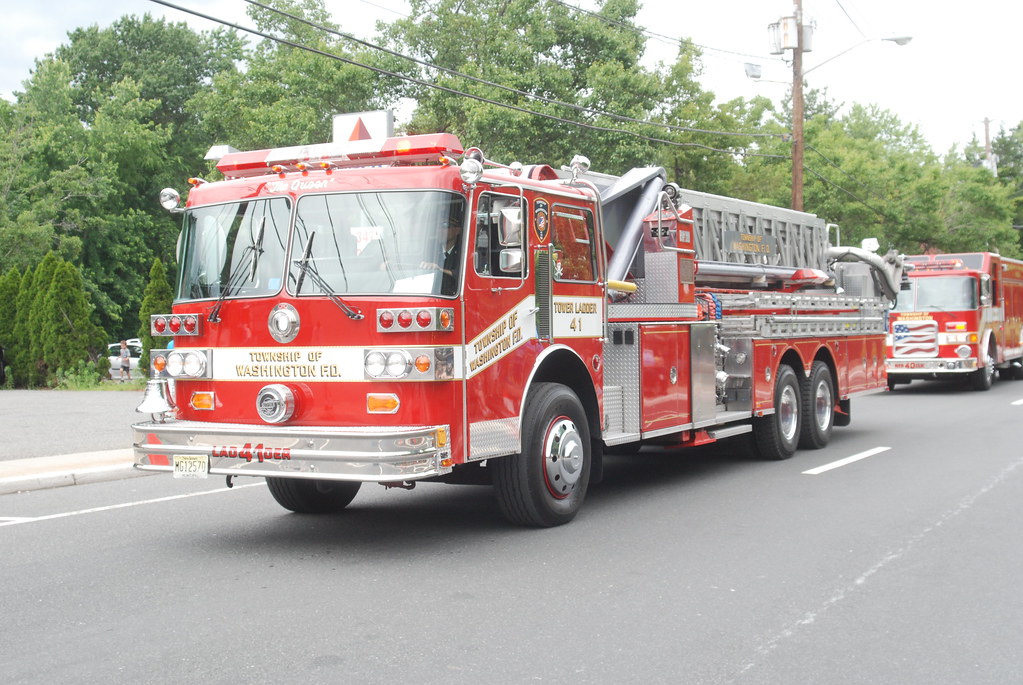 Township of Washington Fire Department Ladder 41 1987 Sutp… Flickr