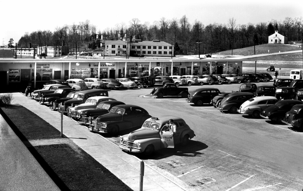 Jackson Square Shopping Center Oak Ridge 1948 43615b DOE … Flickr