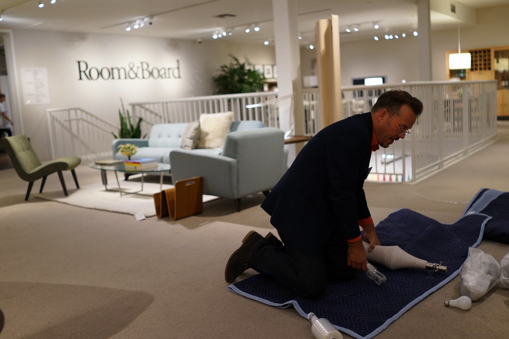 Room and Board Artist Packing Up His Work Lynn Friedman Flickr