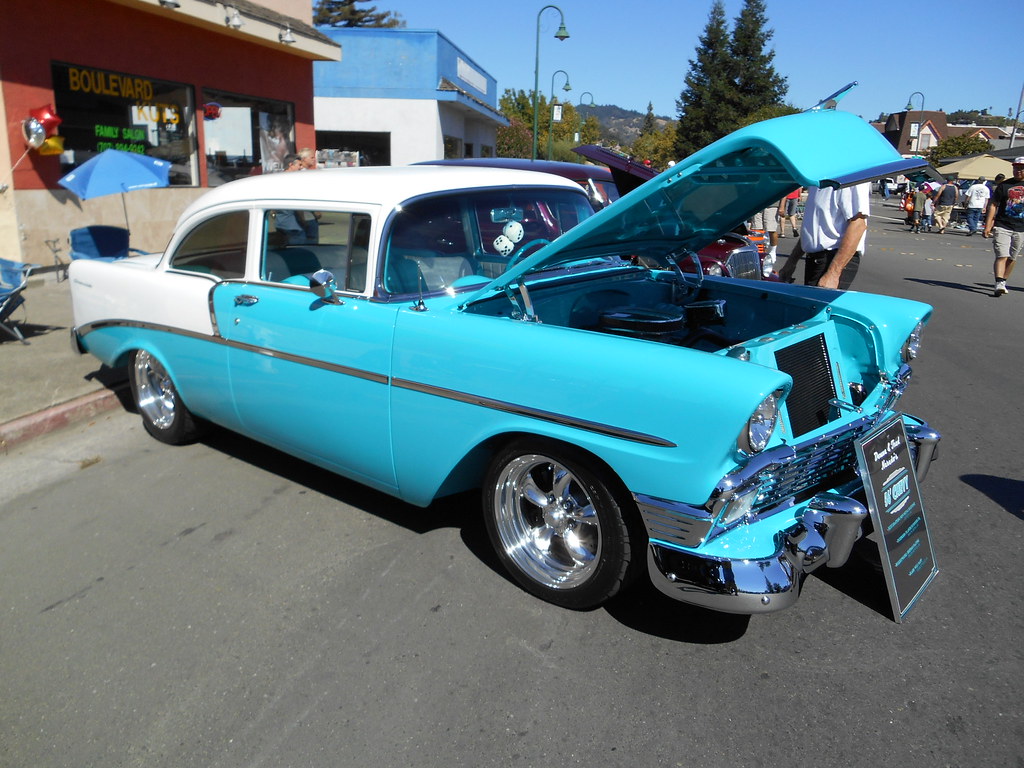 Cloverdale Car Show 9713 014 Fred Naredo's 56 Chevy, bui… Flickr