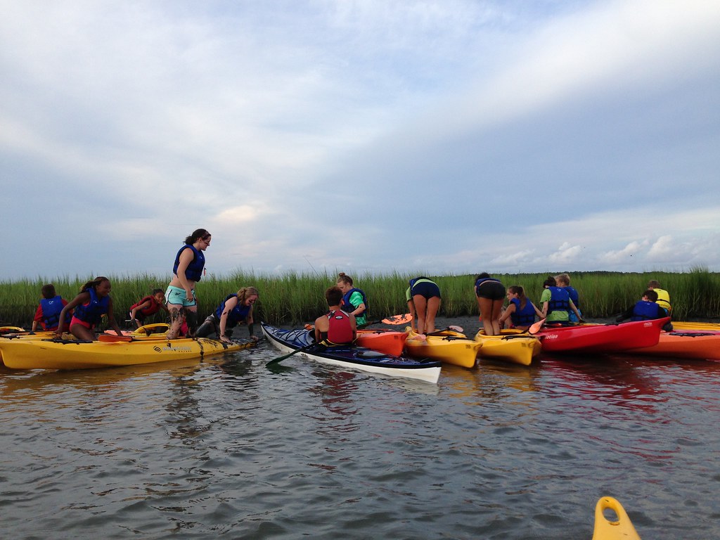 Murrells Inlet marsh kayak tour Camp Scene Environmental Adventures