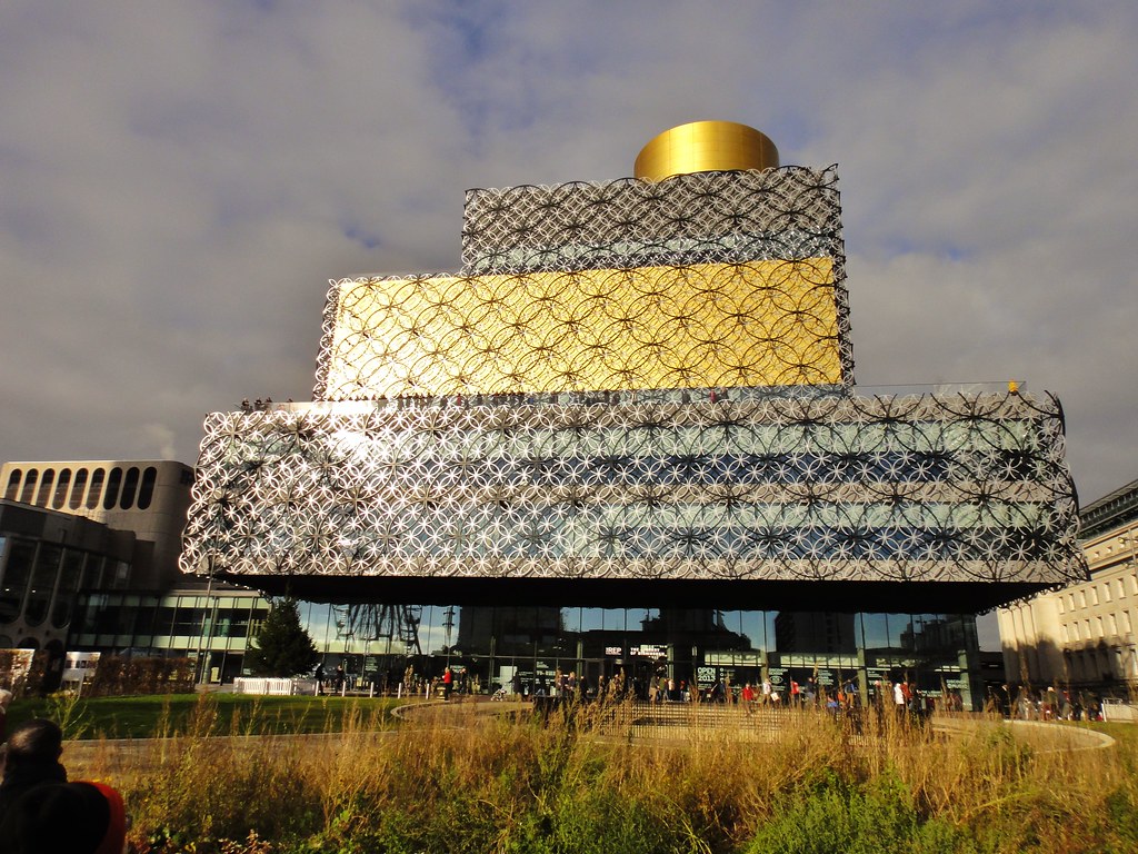 Birmingham's New Library Wrapped and Ready for Christmas … Flickr