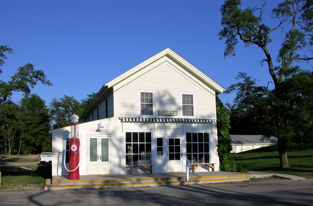 Glen Haven General Store Glen Haven is a restored logging … Flickr
