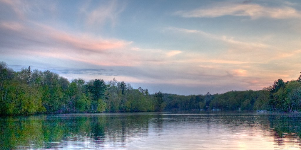 Sunset on Long Lake Long Lake, WI at Sunset Jon DeJong Flickr