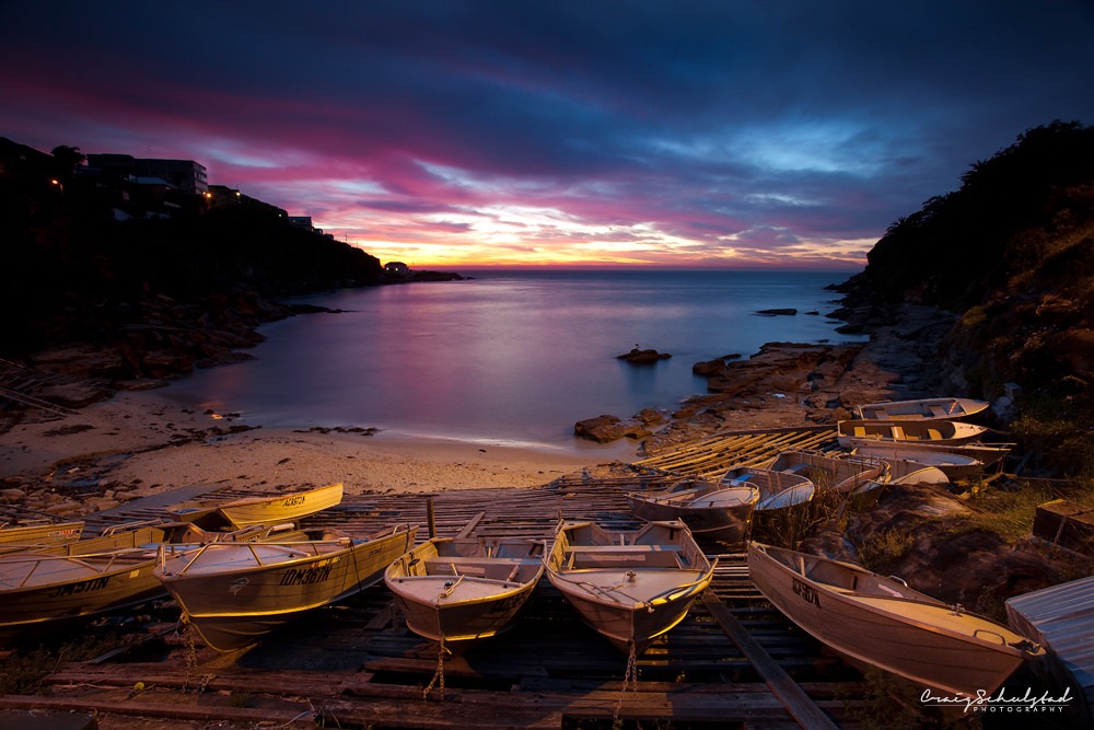 Gordons Bay, Sydney Sunrise over Gordons Bay in Sydney's e… Flickr