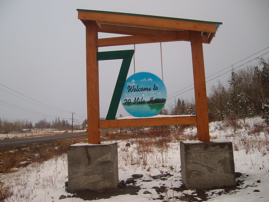 70 Mile House's sign Andy Bremner Flickr