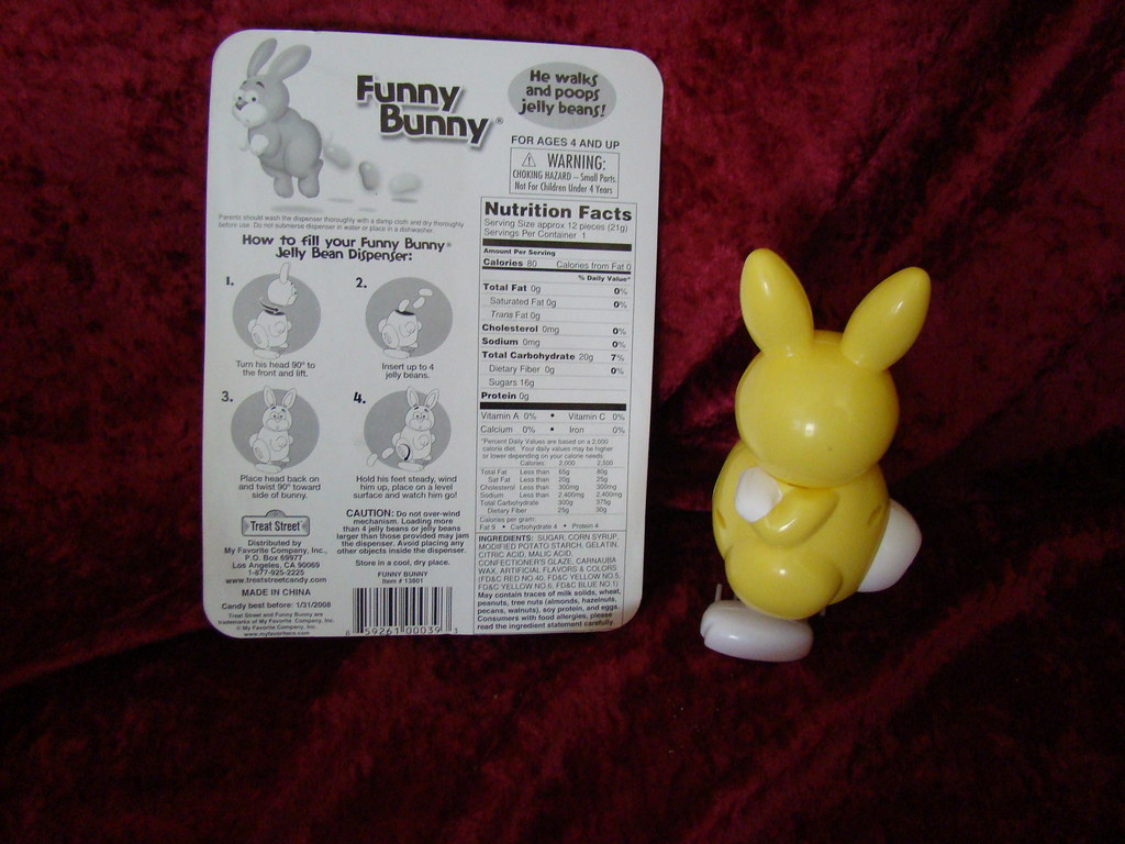 Wind Up Bunny Poops Jelly Beans Easter Toy 2007 a photo on Flickriver