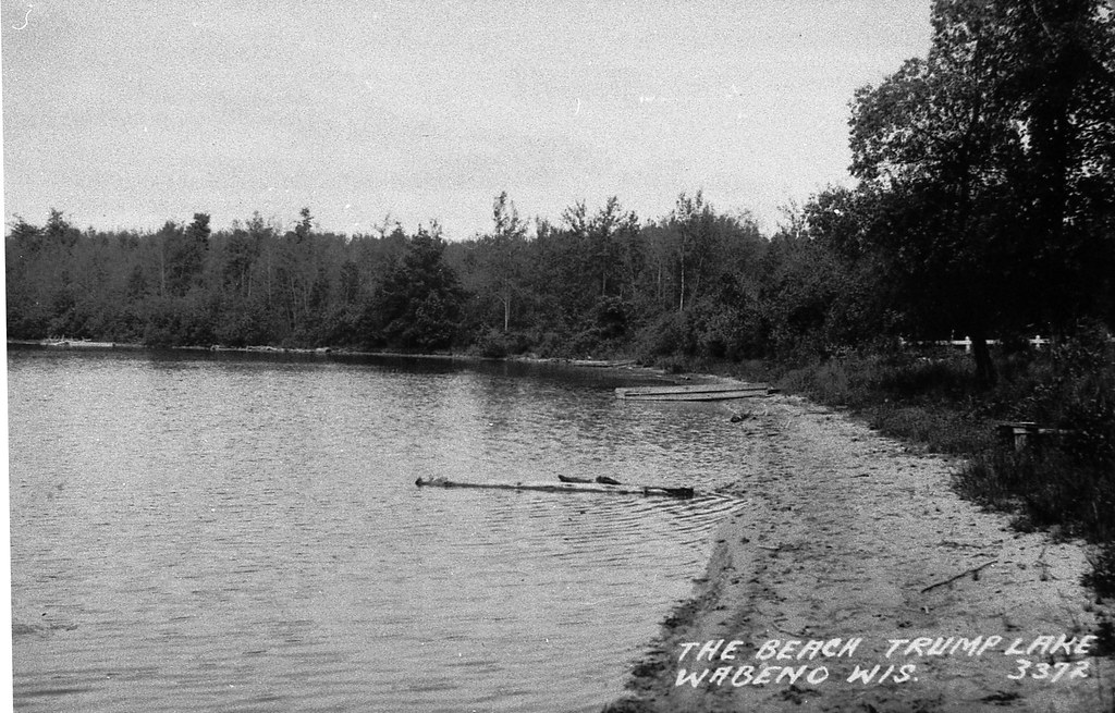 TL The Beach Trump Lake History of Wabeno Wisconsin Flickr