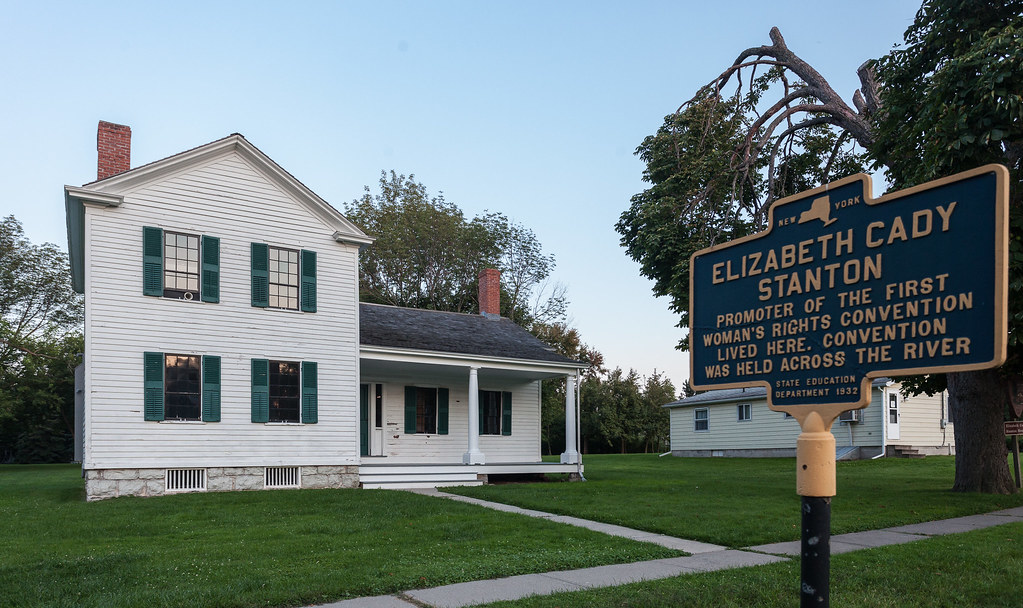 Elizabeth Cady Stanton House Seneca Falls, NY. Ken Zirkel Flickr