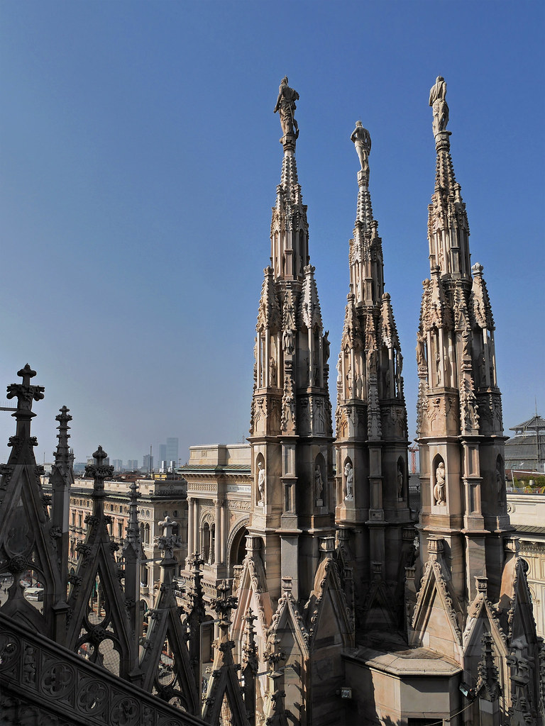 Spires 3 There are spires, many topped by statues, in ever… Flickr