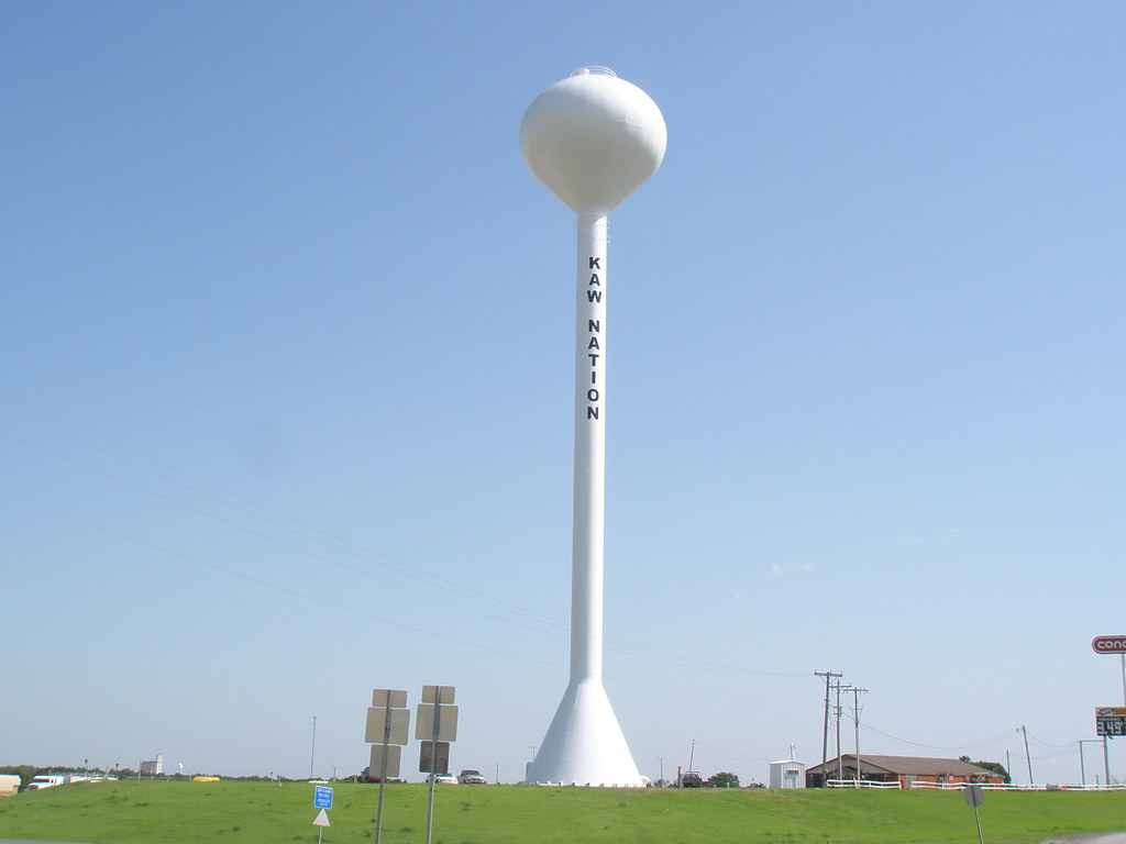 Kaw Nation Water Tower Braman, Kay County, Oklahoma Flickr