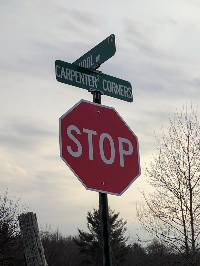 Carpenters Corners & School Road intersection Andy Joos Flickr