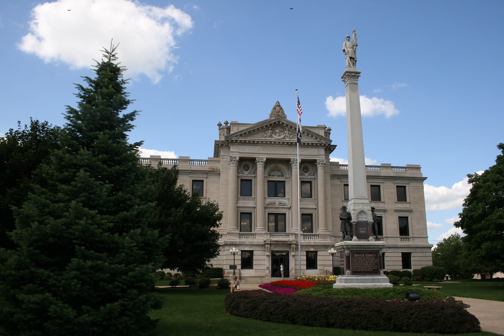 DeKalb County Courthouse & Civil War Memorial Sycamore, Il… Flickr