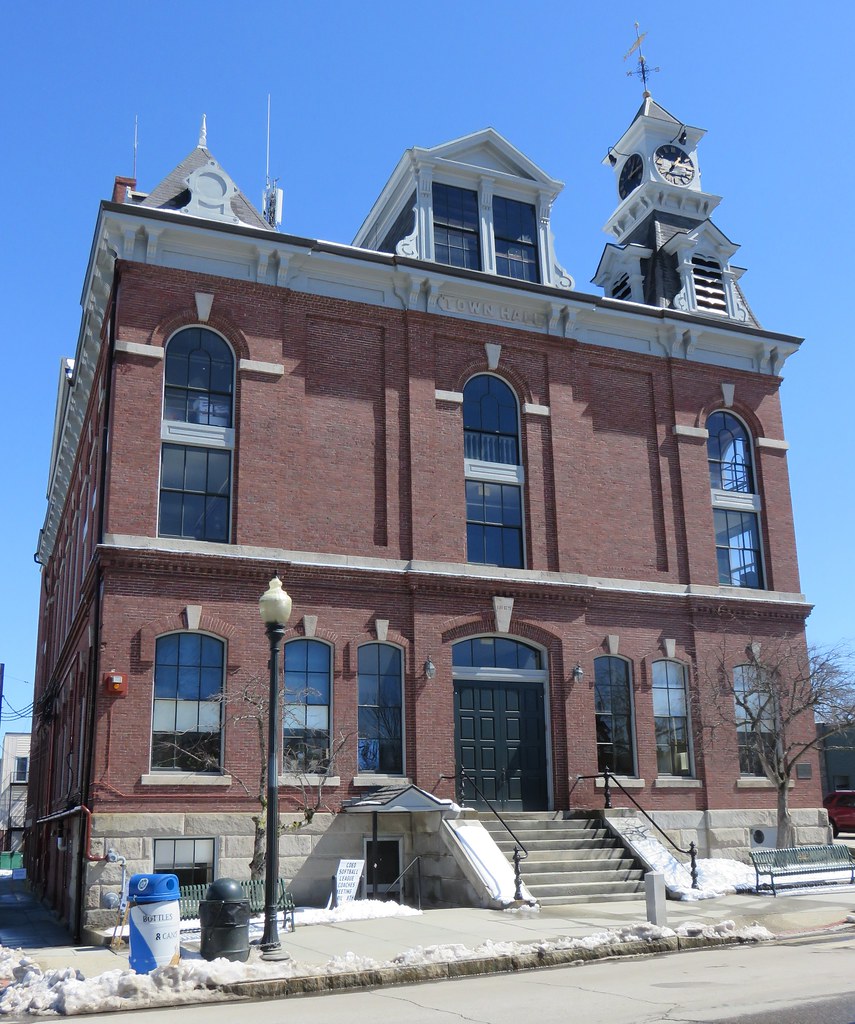 Milford, New Hampshire Town Hall Built in 1869 Milford, Ne… Flickr