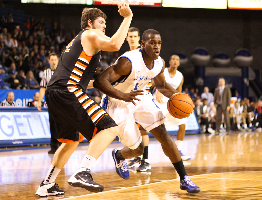 Javon McCrea UB defeats West Virginia Wesleyan 8060 Chad Cooper