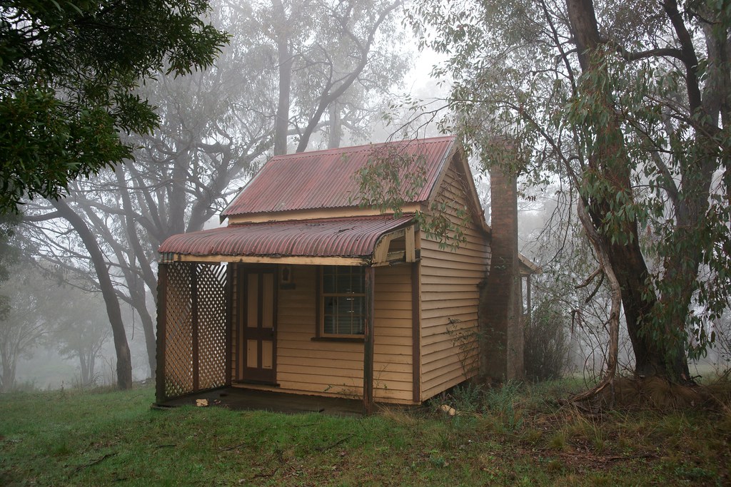 Miner's cottage in the fog, Daylesford Daylesford Joe Lewit Flickr