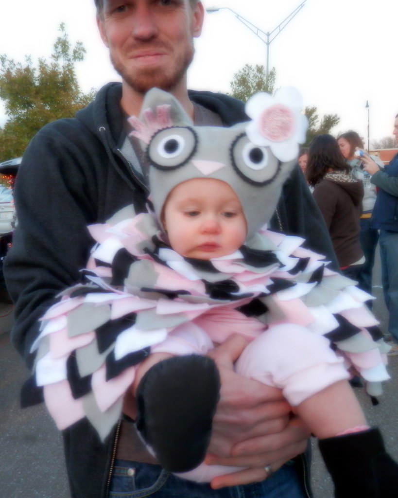 This was the cutest little owl costume from last Halloween… Flickr