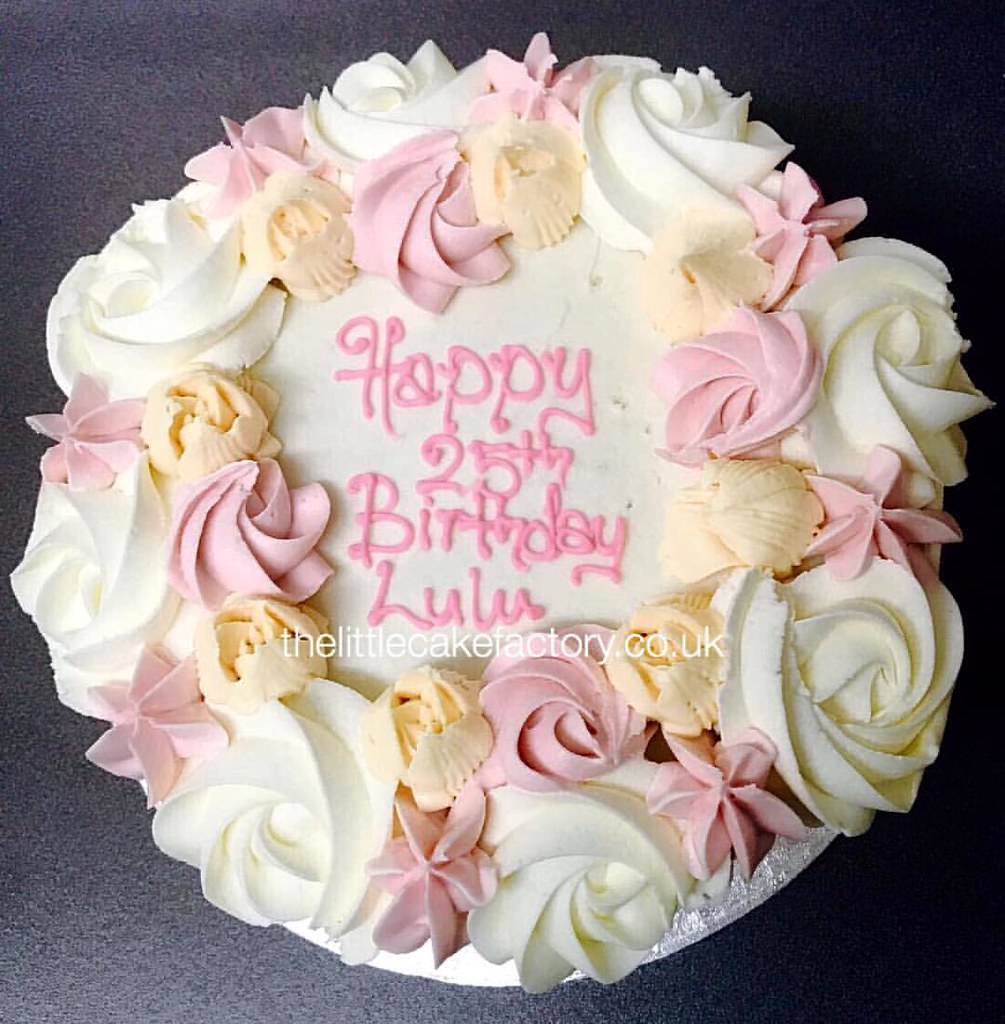 Lulu's 25th Birthday Cake.... thelittlecakefactory.co.uk … Flickr