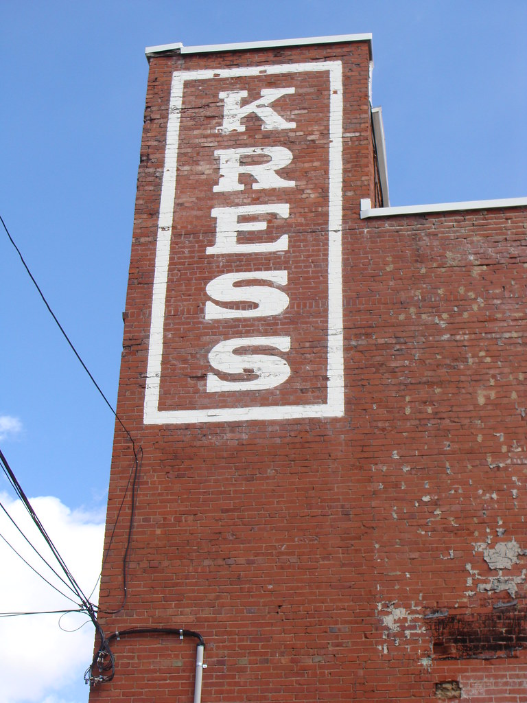 Kress SignJohnson City, Tn. a photo on Flickriver