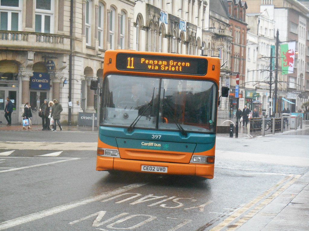Cardiff Bus 397 21/02/2017. Bound for Pengam Green on the … Daryl Charles Flickr