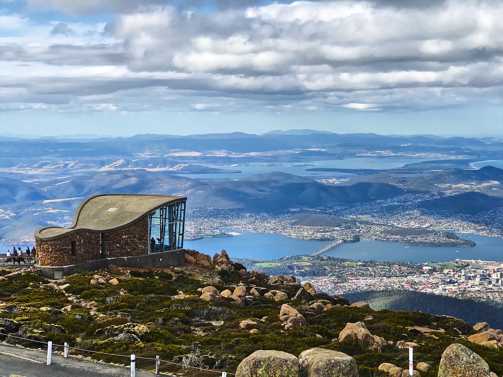 Hobart from Mount Wellington, Tasmania, Australia (April 2… Flickr