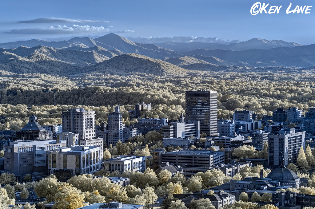 City of Asheville, North Carolina (Infrared) City of Ashev… Flickr
