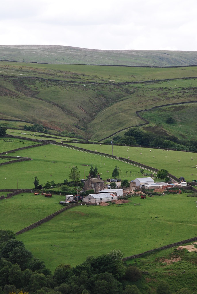 Pennine Farm Moors above Rishworth Mike Halliwell Flickr