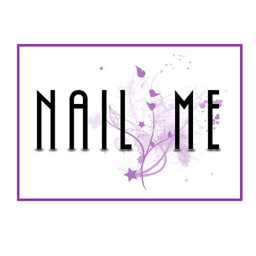 Nail Me Purple Swirl Bordered The NEW Nail Me logo! Flickr
