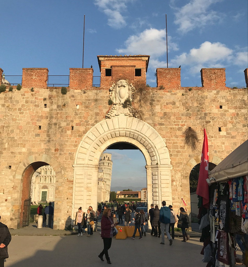 Porta Santa Maria, Pisa, Italy. a photo on Flickriver