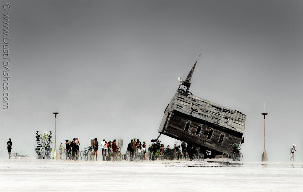 Mirage View of Church Trap Church Trap installation by Reb… Flickr