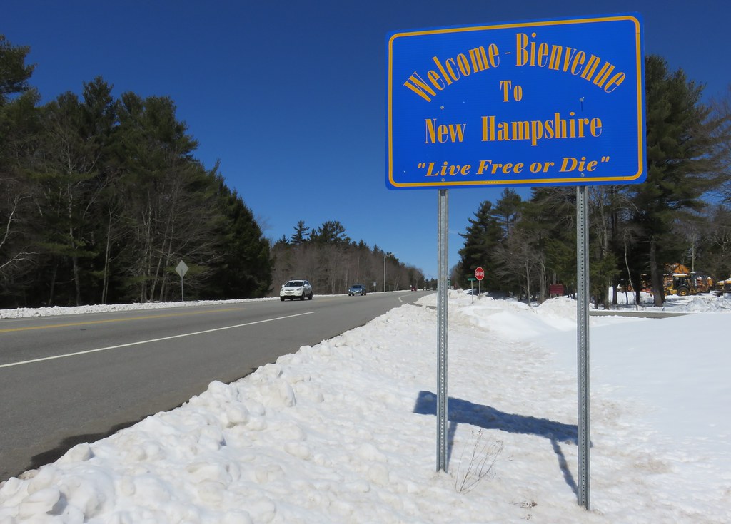 Entering New Hampshire (Rindge Town, New Hampshire) Flickr