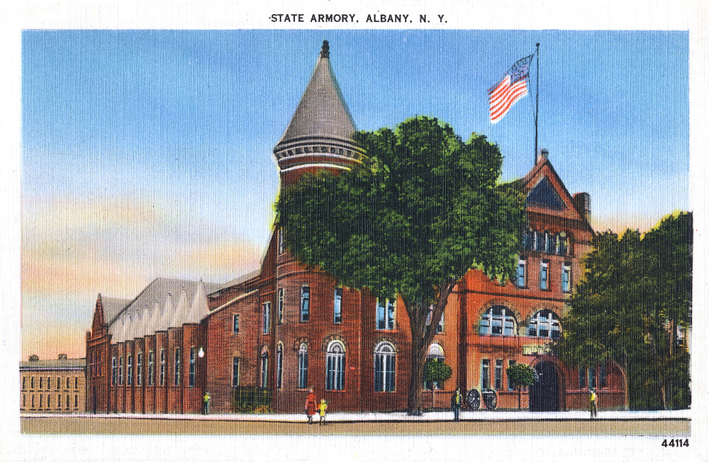 Washington ave armory albany ny early 1900s AlbanyGroup Archive Flickr
