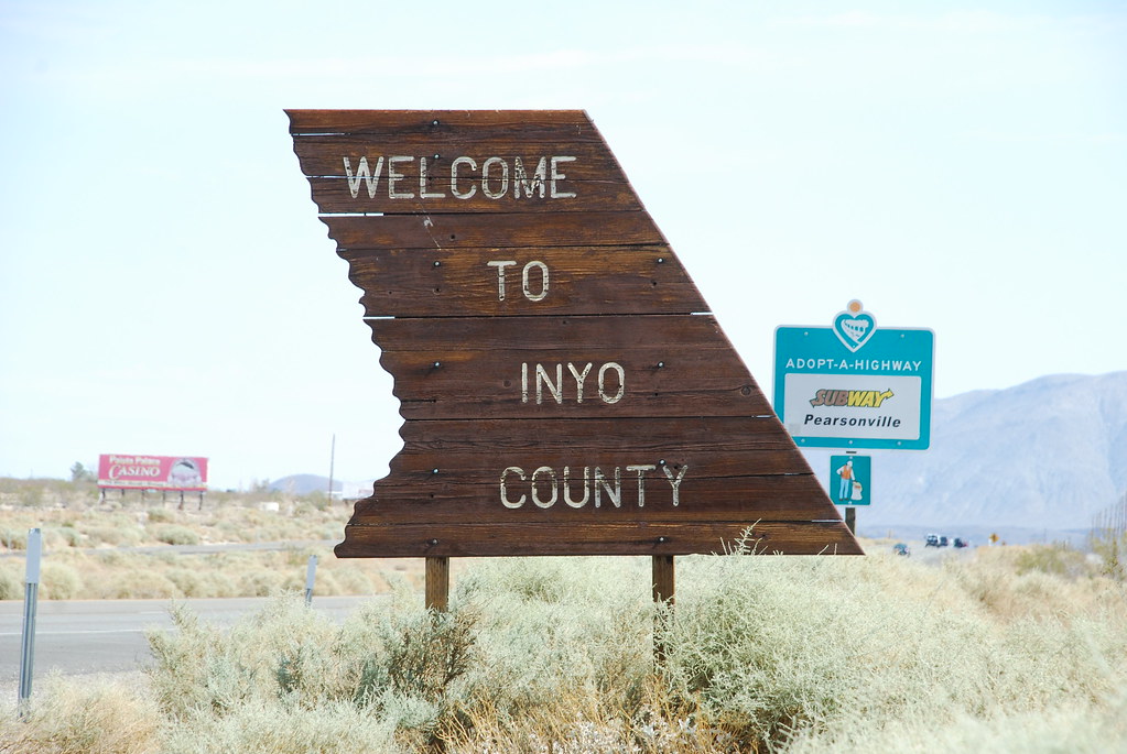 to Inyo County Pearsonville, California. Flickr