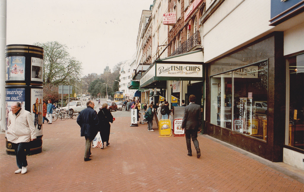 BOURNE AVENUE FROM THE SQUARE. BOURNEMOUTH. DORSET. APRIL … Flickr