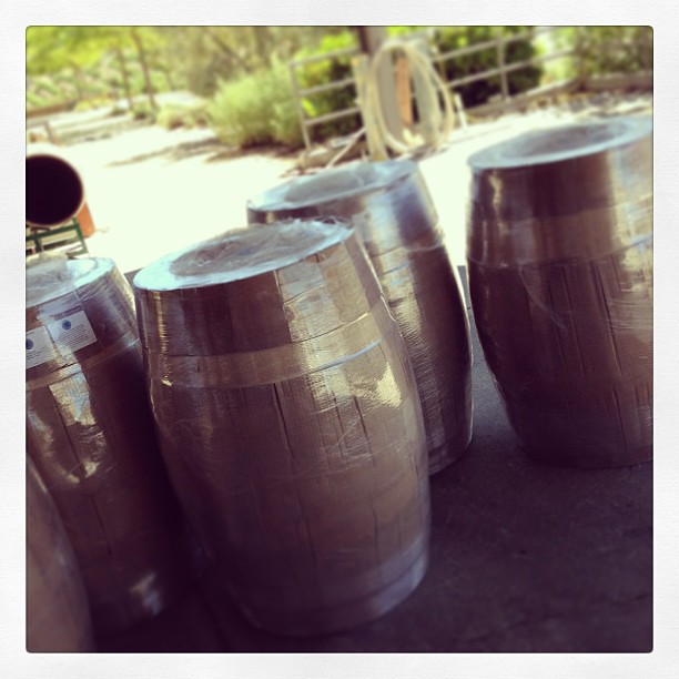 New barrel delivery! harvest2013 clcharvest2013 ClosLaChance Flickr