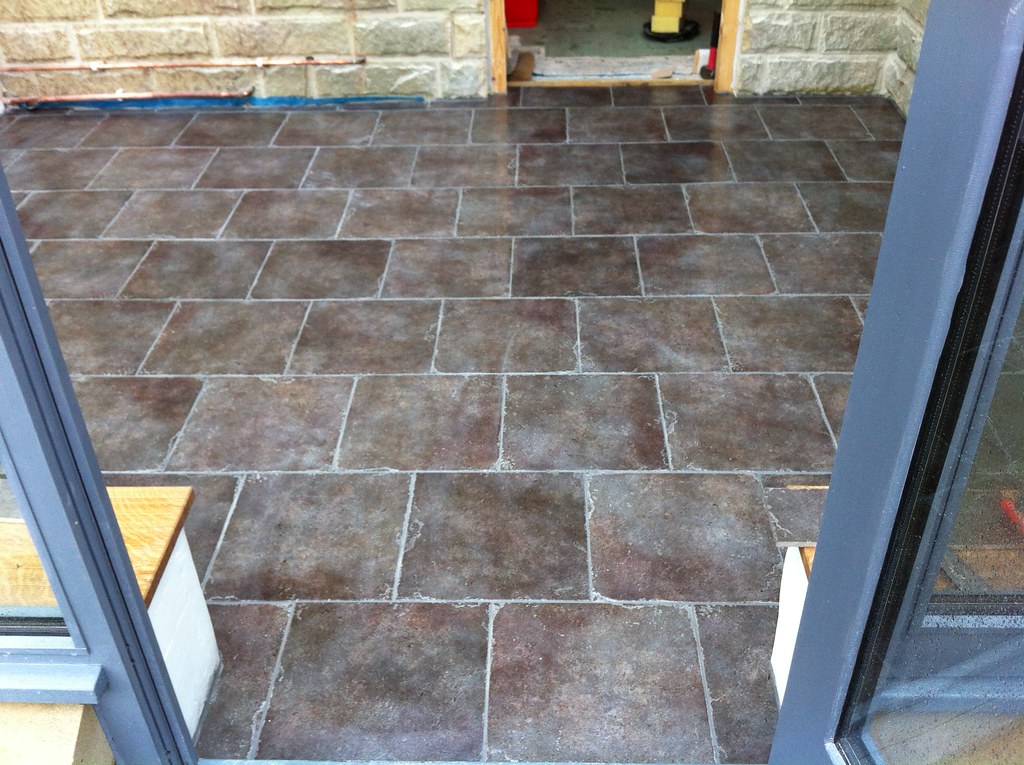 Under tile heated Porcelain Conservatory Tiling Flickr