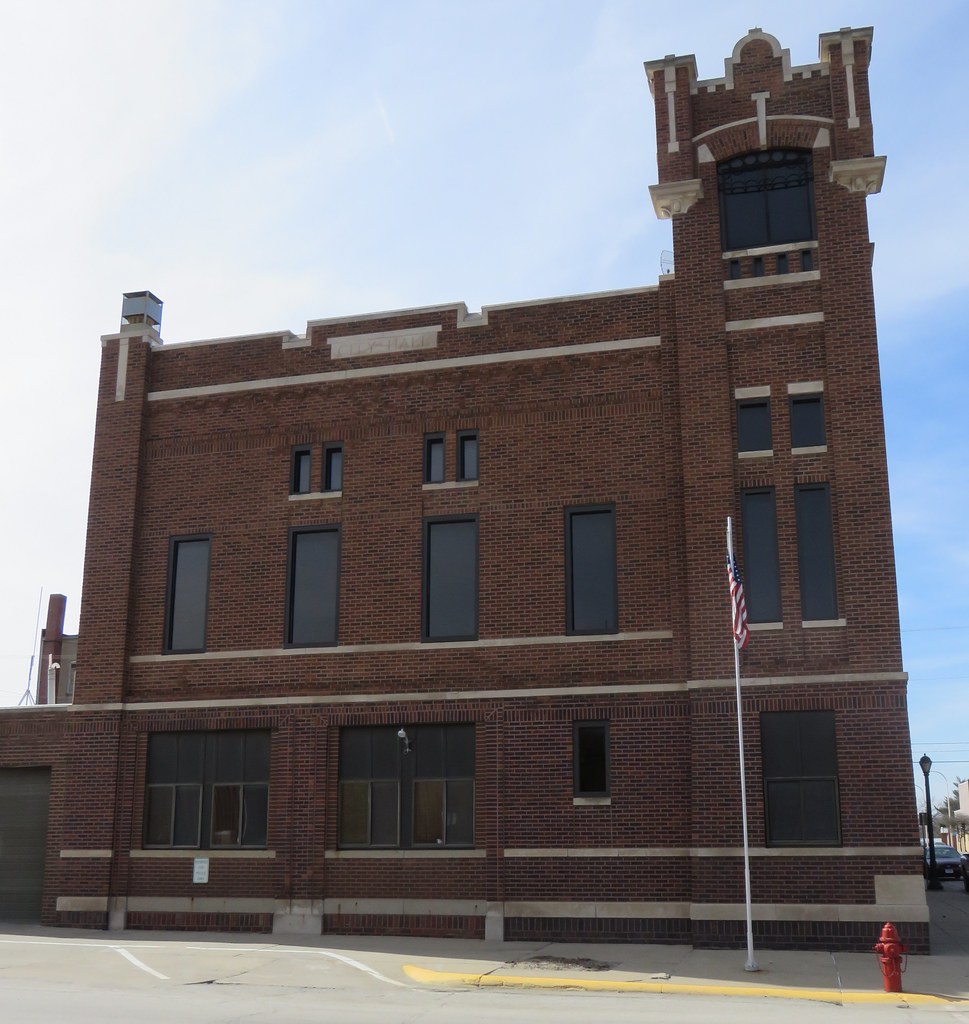 Old Atlantic, Iowa City Hall Built in 1916 Atlantic is loc… Flickr