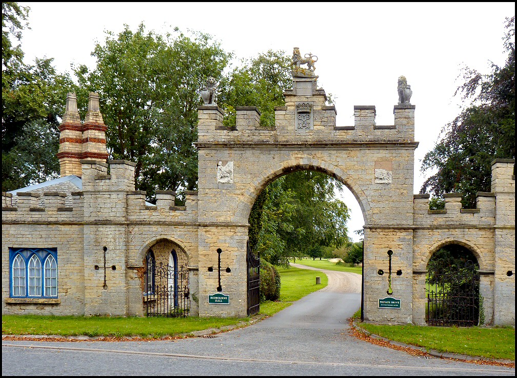 Redbourne Hall Gatehouse, Redbourne, Lincolnshire The orna… Flickr