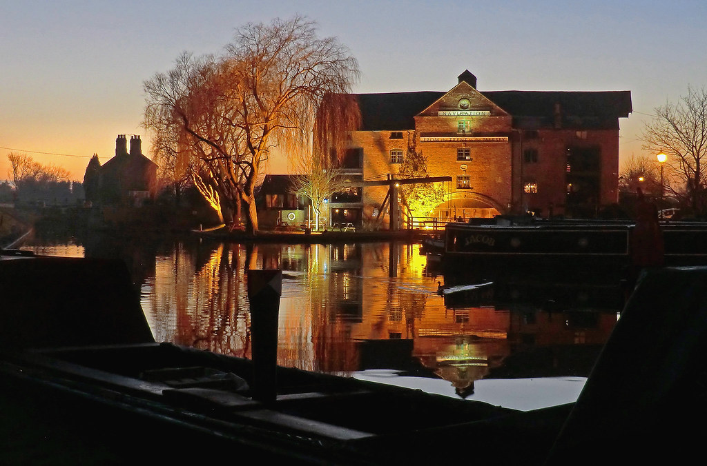 The Clock Warehouse Part of the 'inland port' of Shardlow,… Flickr