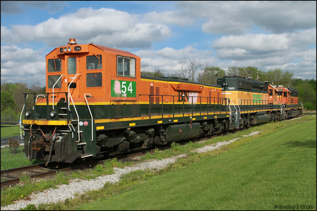 BN 54 BNSF 1905 Albia IA About a half hour before quit… Flickr