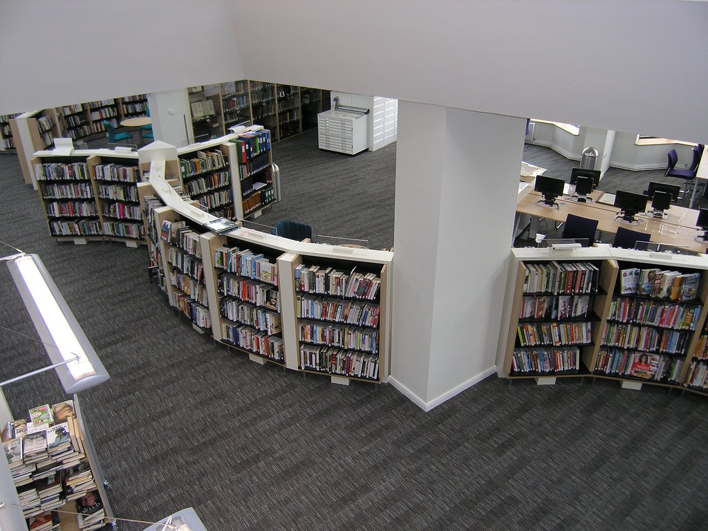 Mansfield Central Library Inside Mansfield Central Library… Flickr