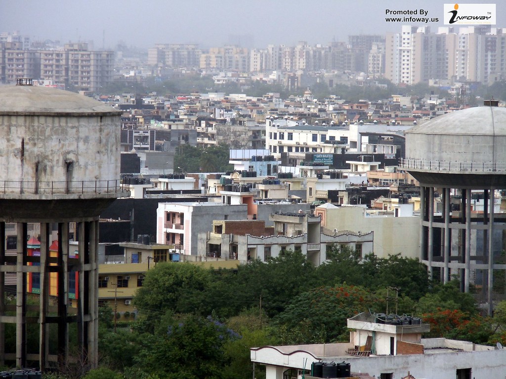 india orange county indirapuram apartment balcony view zoo… Flickr