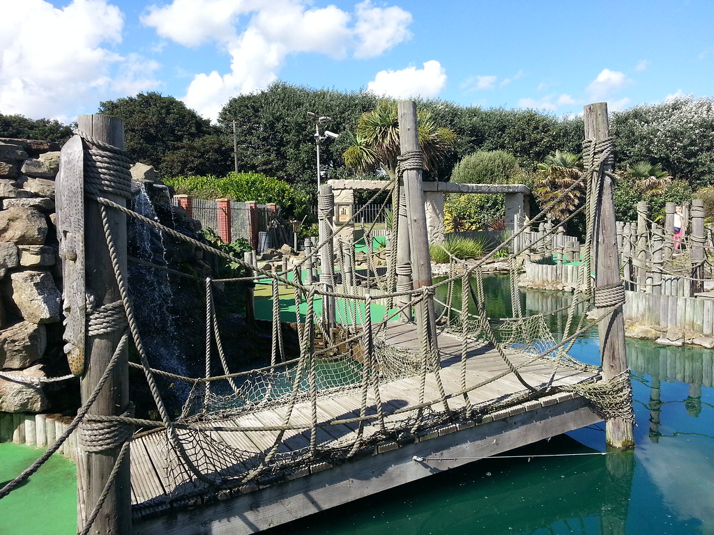 wooden bridge crazy golf at Mundesley sox148 Flickr