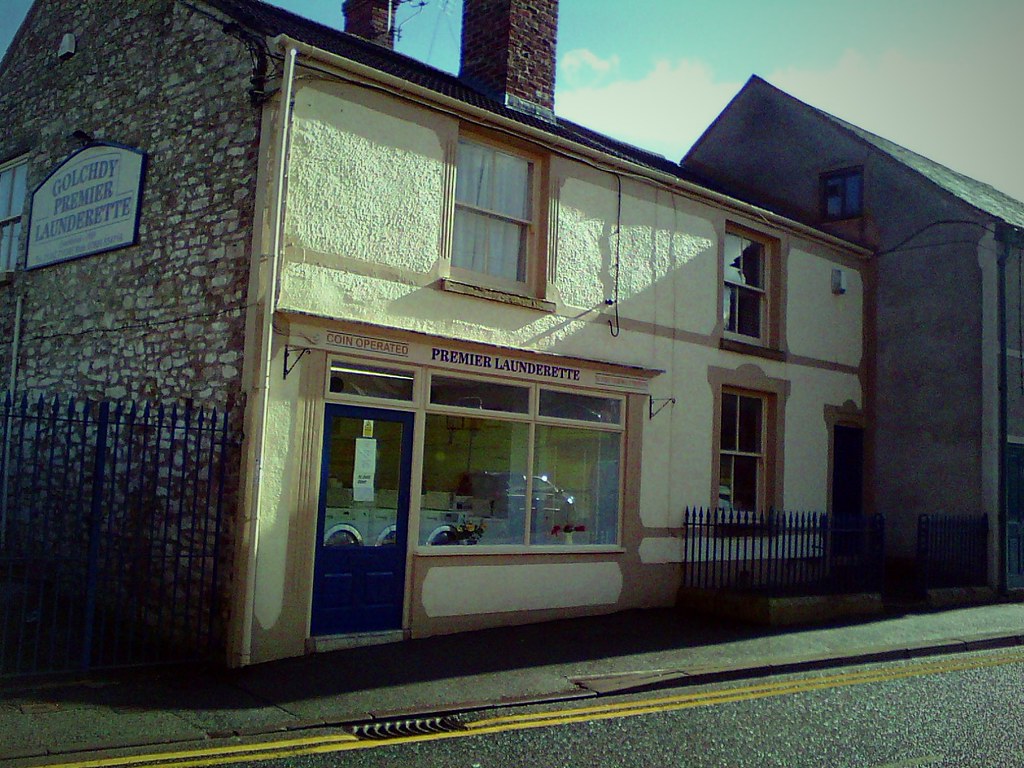 Golchdy Launderette Situated in Brynford Street, Holywell,… Flickr