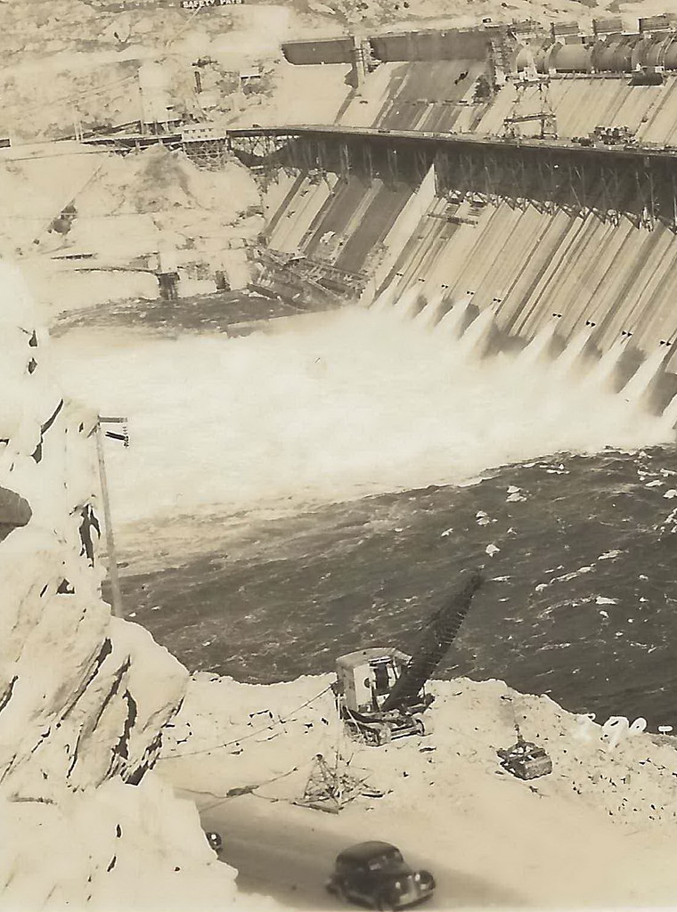 US WA Grand Coulee Dam WA RPPC 1941 HUGE CONTROVERSIAL Hyd… Flickr